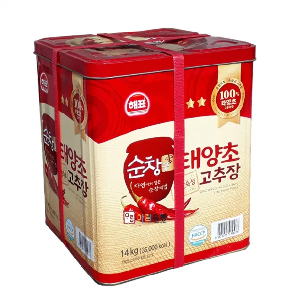 사조해표 순창궁태양초 고추장(별2) 14kg, 1개