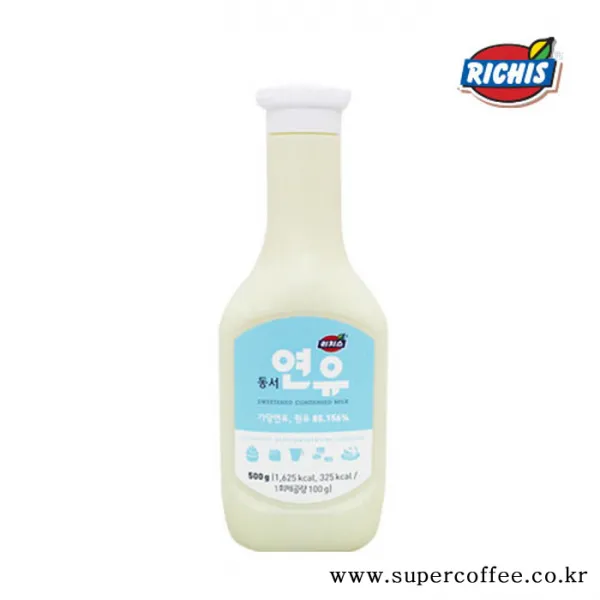 동서 리치스 연유 500g, 단일상품