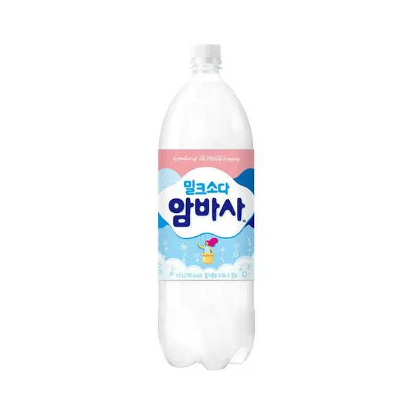 사랑주는쇼핑몰 밀크소다 암바사 1.5L [무료배송], 12개