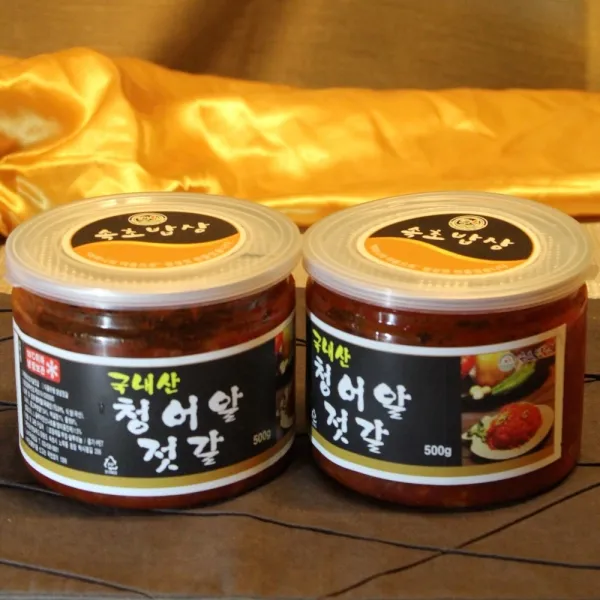 [속초밥상] 먹는 내내 즐거운 국내산 청어알젓갈1kg, 500g, 2통