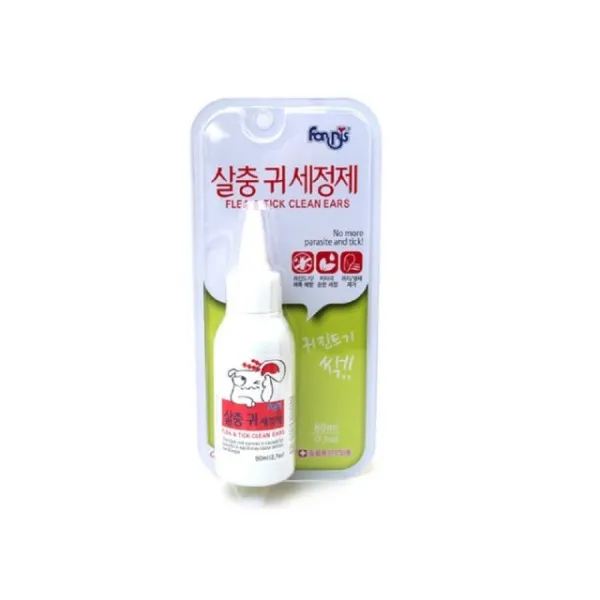 강아지 애견 설충 귀 세정제 80ml 1EA malgmine 귀냄새 귀지, malgmine 1