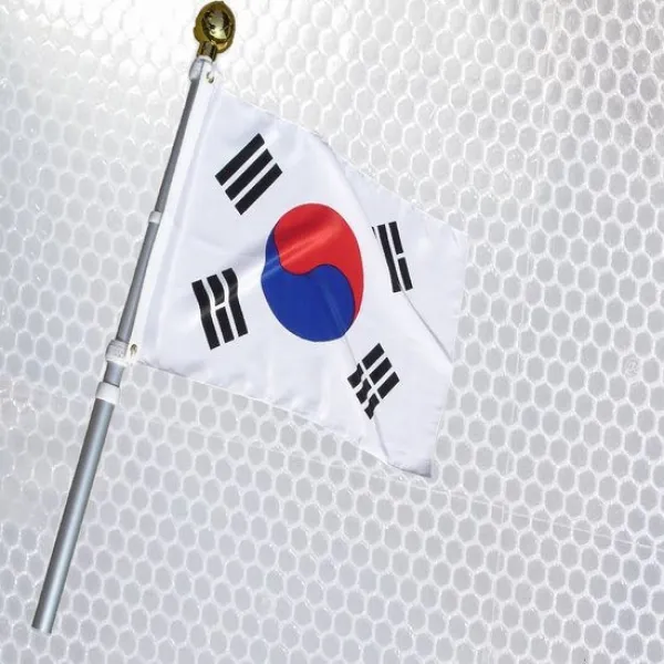 반사광 회전깃대 태극기 세트 RAF1200, 없음