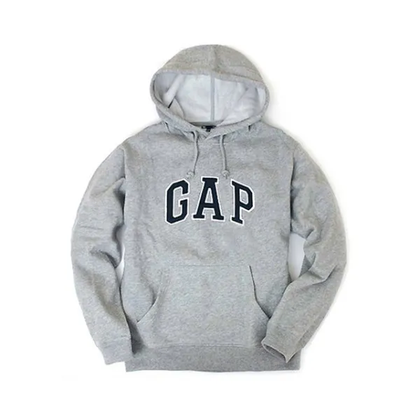  갭 Gap 기모 후드티셔츠 510981 02 그레이 네이비 남녀공용