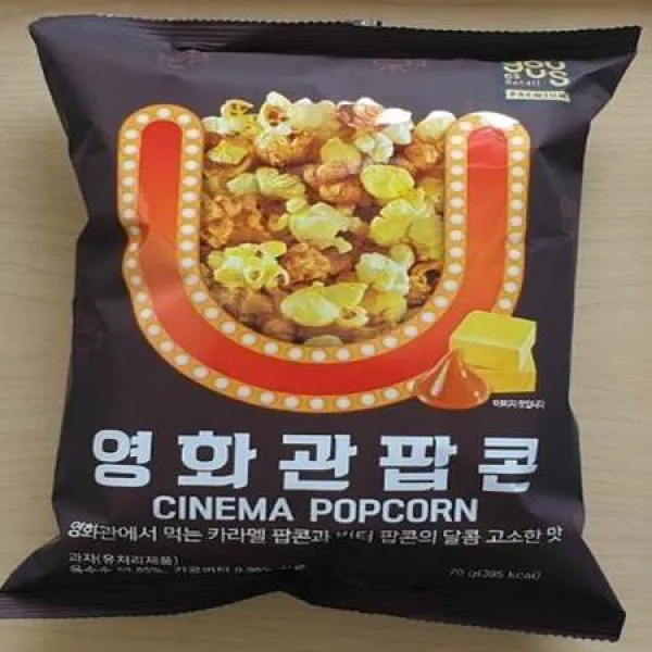 유어스 영화관팝콘 70g x 6개, 상세페이지 참조