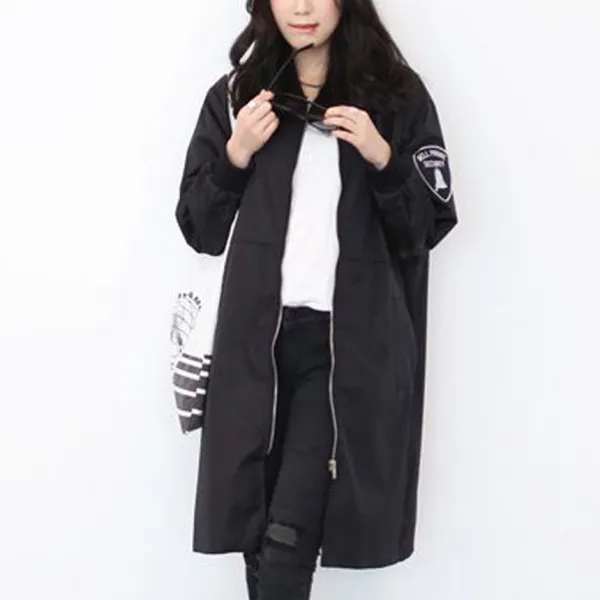 핸더 당일무료배송 와펜 야상 여자 사파리 점퍼 롱야상 여성아우터