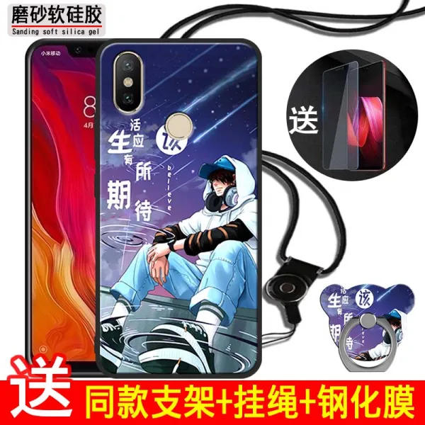 8핸드폰케이스 ML8작은 젤라틴 M18 애니메이션 똘마니 샌딩 MIUI 충격흡수 M8메터 8풀팩토리 XIAOML8 독창적