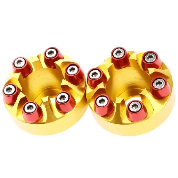 Qdy 오토바이 정면 포크 구조 슬라이더 충돌 가을 보호 부속품 황금