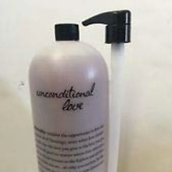 철학 무조건적인 사랑 64 Fl Oz 샴푸 목욕 및 샤워 젤 펌프, 1