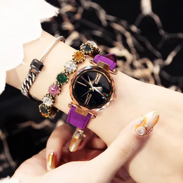 Sh 여성용 패션 메탈 전자 손목 시계 여자시계 3 204