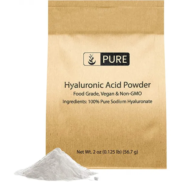 히알루 론산 분말 (이온스) 식품 및 화장품 학년 미국 당연히 원천 비 GMO 글루텐 FREE 채식 제작, 단일상품