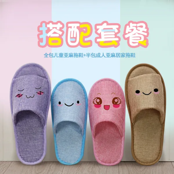 르에트오 손님 슬리퍼 버리고 1회용 러브호텔 출장여행 남여 실내 빅 사이즈 여름 거실 이용휴대하다
