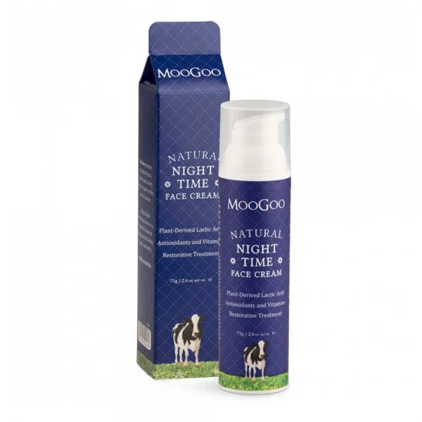 MOOGOO [호주발송]MOOGOO 무구 스킨 로션 Night Time Face Cream 75g, 1개