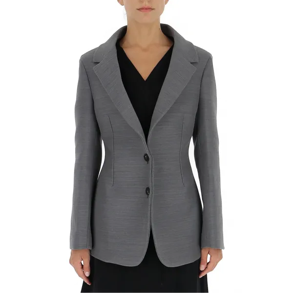 [보테가 베네타] BOTTEGA VENETA grey cotton blazer 589134VF4A01526