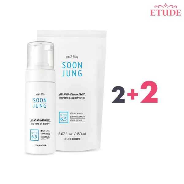  에뛰드하우스 순정 약산성 휩클렌저 본품*2개 + 리필*2개 Set 상세 설명 참조 상세 설명 참조 옵션명:단일옵션_650000002561