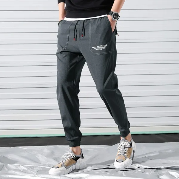 긴바지 봄가을 남자 9부바지 트레이닝 스키니 배기팬츠 슬림 조거 F41351315