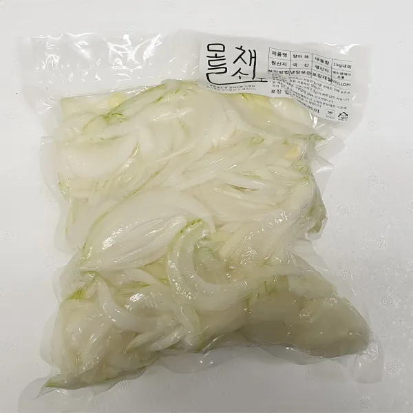 모들채소 양파 채썰기 150g 1팩, 양파채썰기1kg