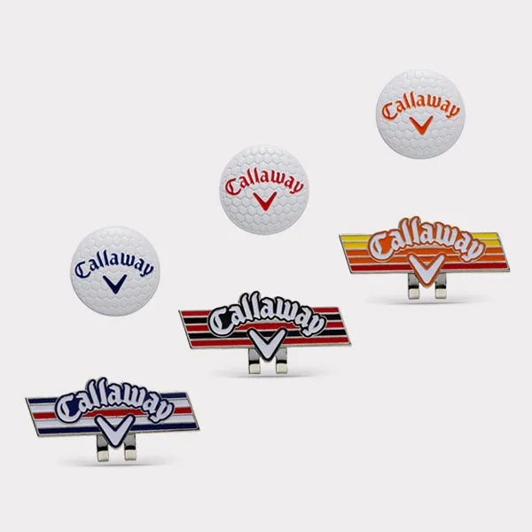 한국캘러웨이 정품/ 19 Cg로고 볼마커 선택사항: 레드 