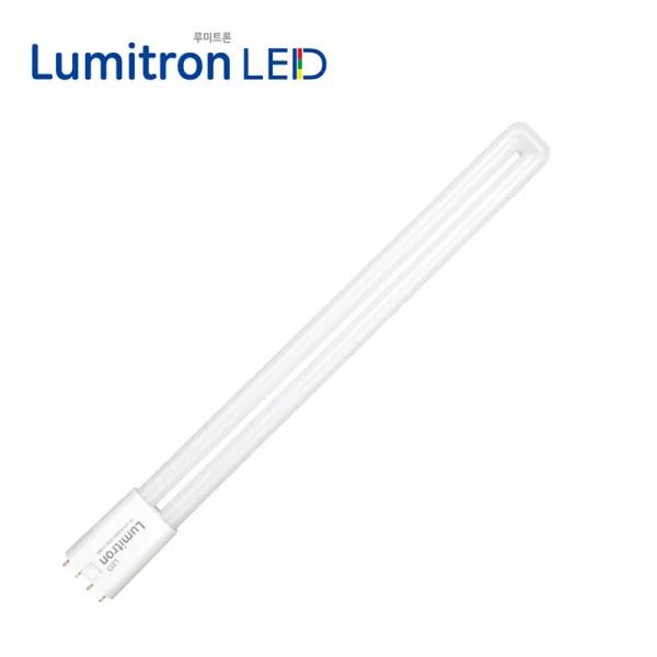 루미트론 2관 LED 19W 주광색 전구색 백색 PLED15GA 에너지 절약, 1개, 전구색,주광색,백색
