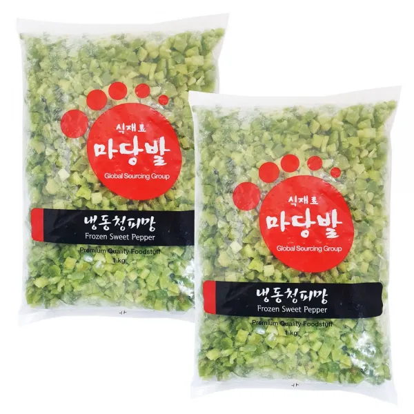 소디프 마당발 냉동청피망 1kgx2개 무료배송, 1개