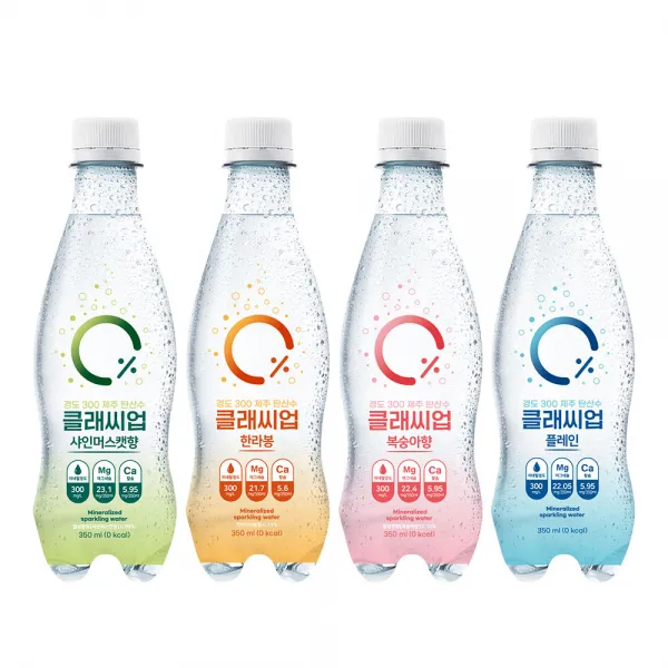 제로당 클래씨업 미네랄 탄산수 350ml, 4종 6개씩-24개 [5월 11일 순차출고 예정]