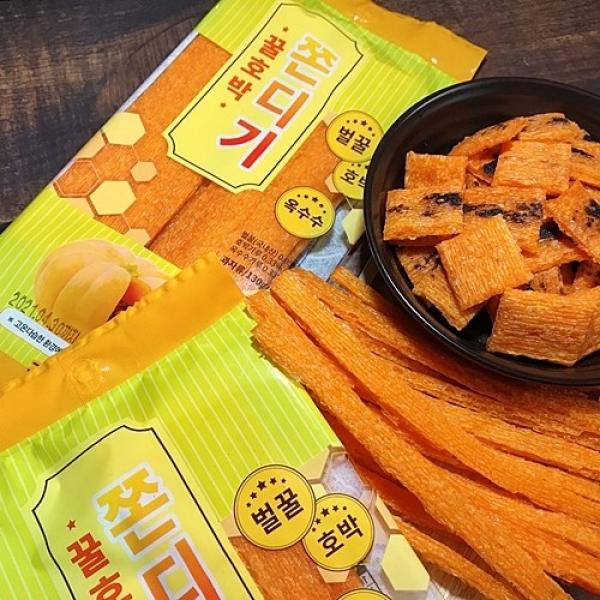 계란공장 꿀호박 추억의 쫀드기, 180g, 10봉