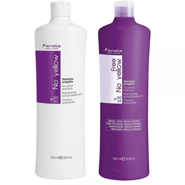 파놀라 보색 노옐로우 샴푸와 비건샴푸 패키지 1000ml, 1p
