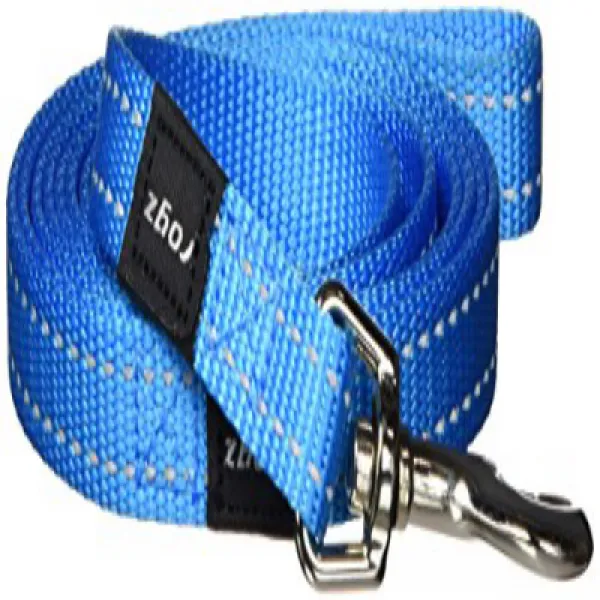 Reflective Dog Leash for Medium Dogs 5/8” wide 6' long Turquoise 중간 개용 반 사견 팔목 폭 5/8 ” 길이 6” 청, 1
