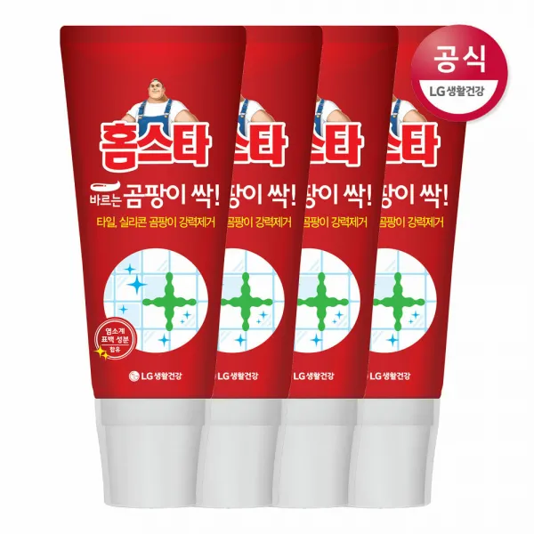 [신세계TV쇼핑]LG생활건강 홈스타 바르는 곰팡이 싹 120ml x4개, 120mlX4개