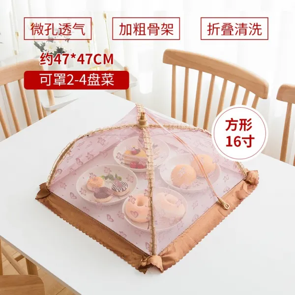 어반30 음식 반찬 밥상 덮개 상보 야채 커버는 접을 때 뜯어서 빨아도 되는 파리