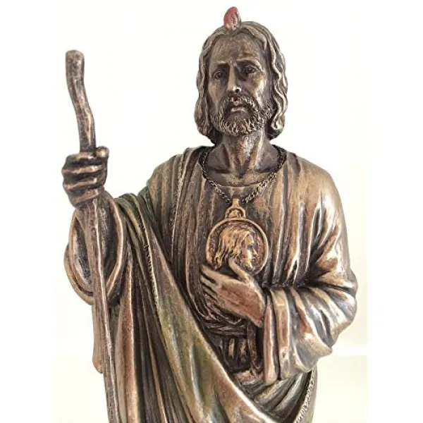 8.25 인치 세인트 주드 동상 청동 조각 인형 본상품