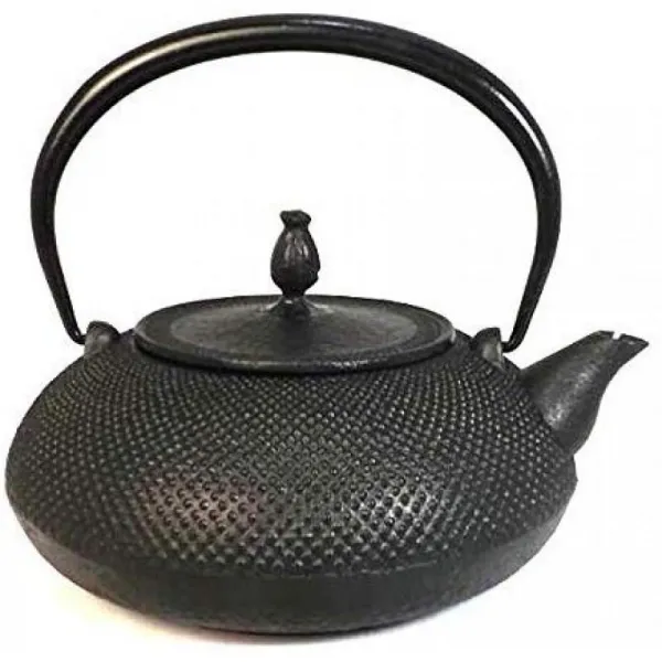 남부 쇠주 平丸 아라레 검은 철 뚜껑 1.2L, 단일상품, 1