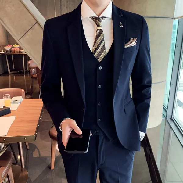 가을 수트세트 부귀과장수 남성 신랑 들러리 결혼예복 정장 슬림 캐주얼 4966819457