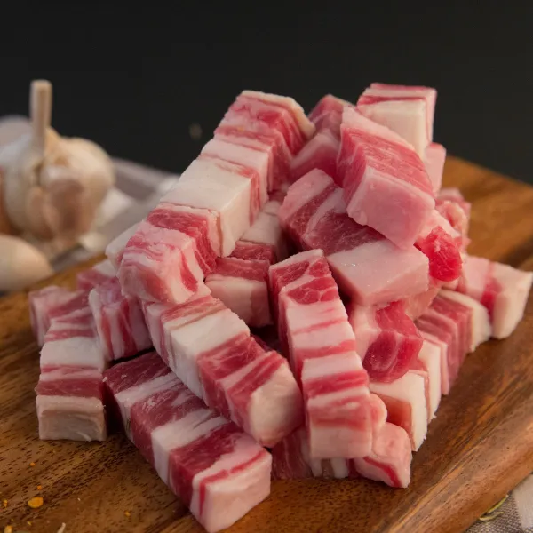 란꾸이팡 양삼겹살깍뚜기, 1팩, 500g