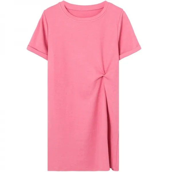 스더샵 라운드원피스 금대반 소프트 찰 핑크티셔츠 점프슈트 소녀 여름 답장