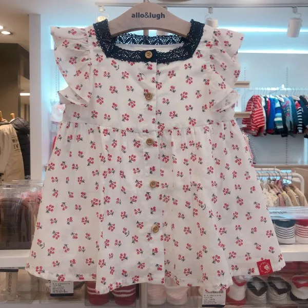 알로앤루 살랑살랑열매꽃블라우스/A19D1BL522