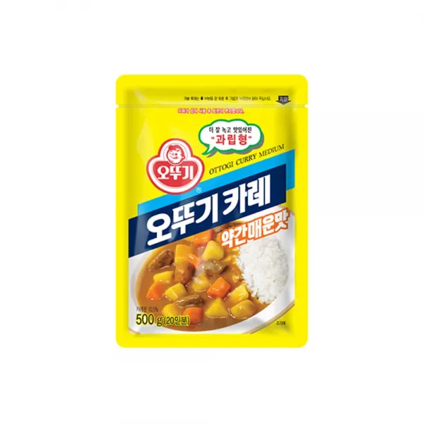 오뚜기 카레 과립형 약간매운맛 500g 10개