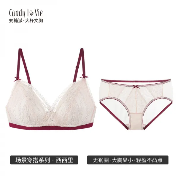 젖당파 대흉 시칠리아다 어문 아니 볼록함 포인트 라인 책 이지 속옷 브래지어