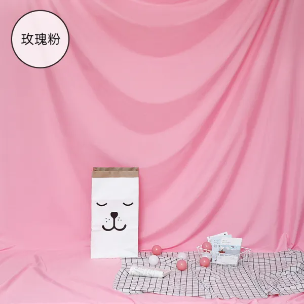 촬영배경 순백색 인싸템 생방송 비추다 아니 리플렉터 배경천 걸이 패브릭 촬영함 소품 솔리드 무지 2003748644, 핑크 3*6M
