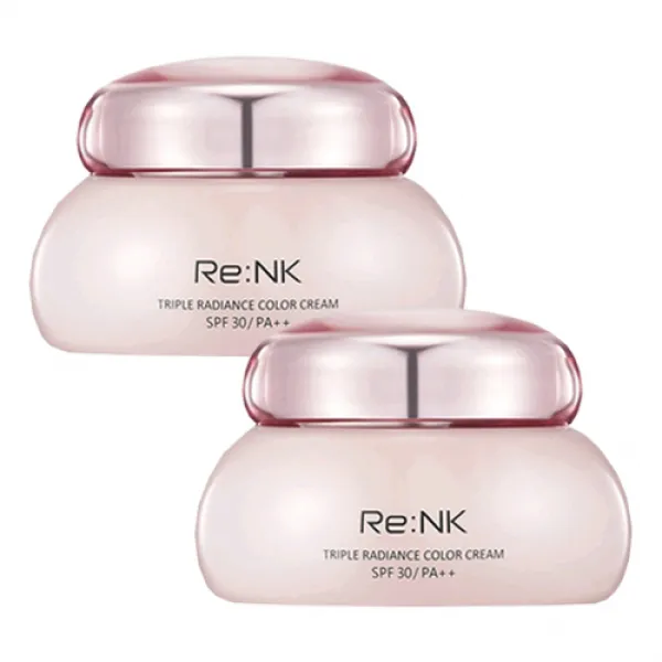 [리엔케이] 빛크림 트리플 래디언스 컬러 크림, 45ml x 2개, 45ml x 2개