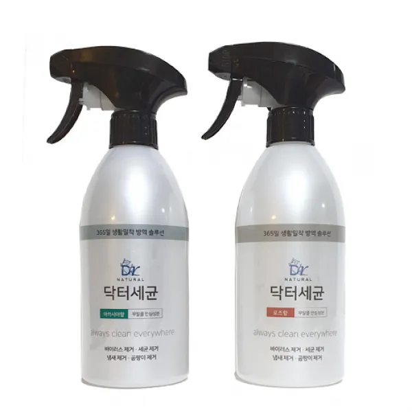 [2022년형 수량한정] 닥터세균 500ml x 2개 - 무알콜 살균 바이러스 세균 제거제, 아카시아+아카시아