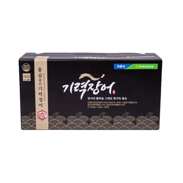 기력없을때 민물장어즙 장어엑기스 장어진액 충북인삼농협 홍삼품은 기력장어 기력장어 1박스