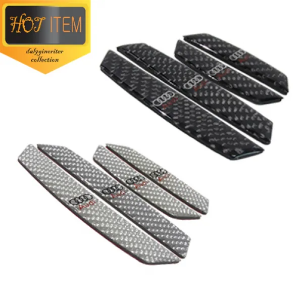 수입차 브랜드 리얼 카본 도어가드 문콕방지 4p 1set A 블랙 카본