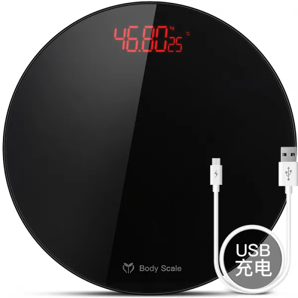 Meilen 다음 날 풀 백 에 도달 Mi낙 전자 저울 정확 하 다 무게 측정 인체 건강 가정용 몸 무 게 를 달다 사람 집에 서 지능 체중계 360 ° 전포 변 Bmi 뚱뚱 날씬 분석 너무 예쁘다 검은색