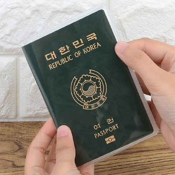 키알리 기본 여권케이스 비닐 여권 커버 10P