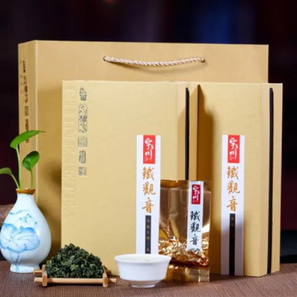 철관음차 선물용 철관음 찻잎 안계진향 오룡차 2019년 봄차 찻잎선물세트, 단일상품