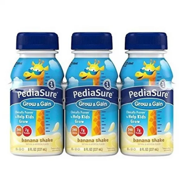Pediasure 정기적인 영양 바나나 음료 8온스 24팩, 단일상품