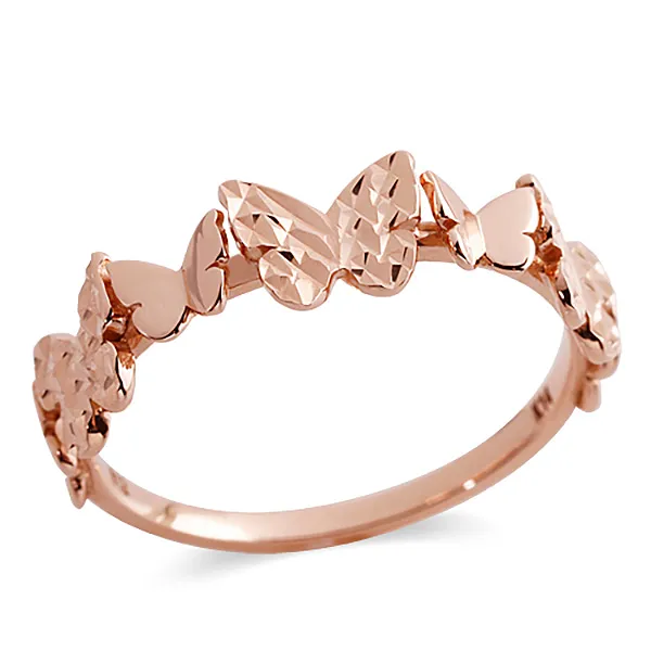 14k 반지 매니 나비 컷팅 반지 Npr21965