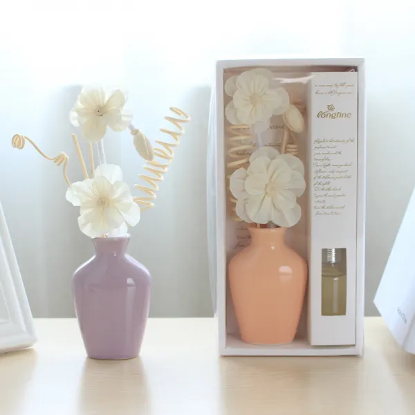 다기능 무화등나무 향훈정유 칠석절 창의선물 가구 인테리어 담귤색병 향기 단일상품