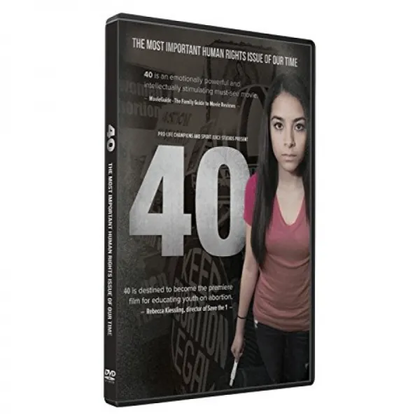 40 영화 DVD- 스터디 가이드 포함-낙태 토론-수백만 낙태-로 v 웨이드-생명-죽음-생명을 되찾은 낙태 및, 단일옵션
