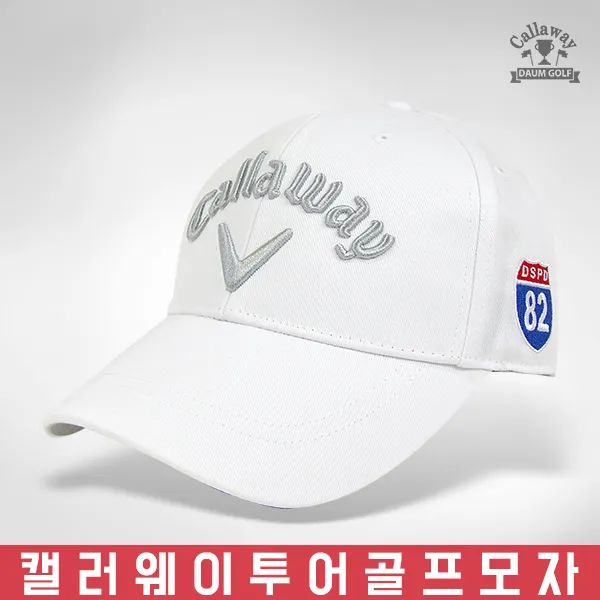[캘러웨이]2019년 BASIC [베이직] 골프모자[여성][FREE][3가지색상][직수입], 화이트/실버[베이직골프캡]